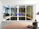 پنجره های کشویی افقی آلومینیومی دو جداره به سبک استرالیایی با صفحه نمایش آپارتمان