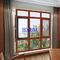 پنجره ها و درهای جامد دوجداره شیشه ای سبک آلمانی قوی برای خانه های لوکس